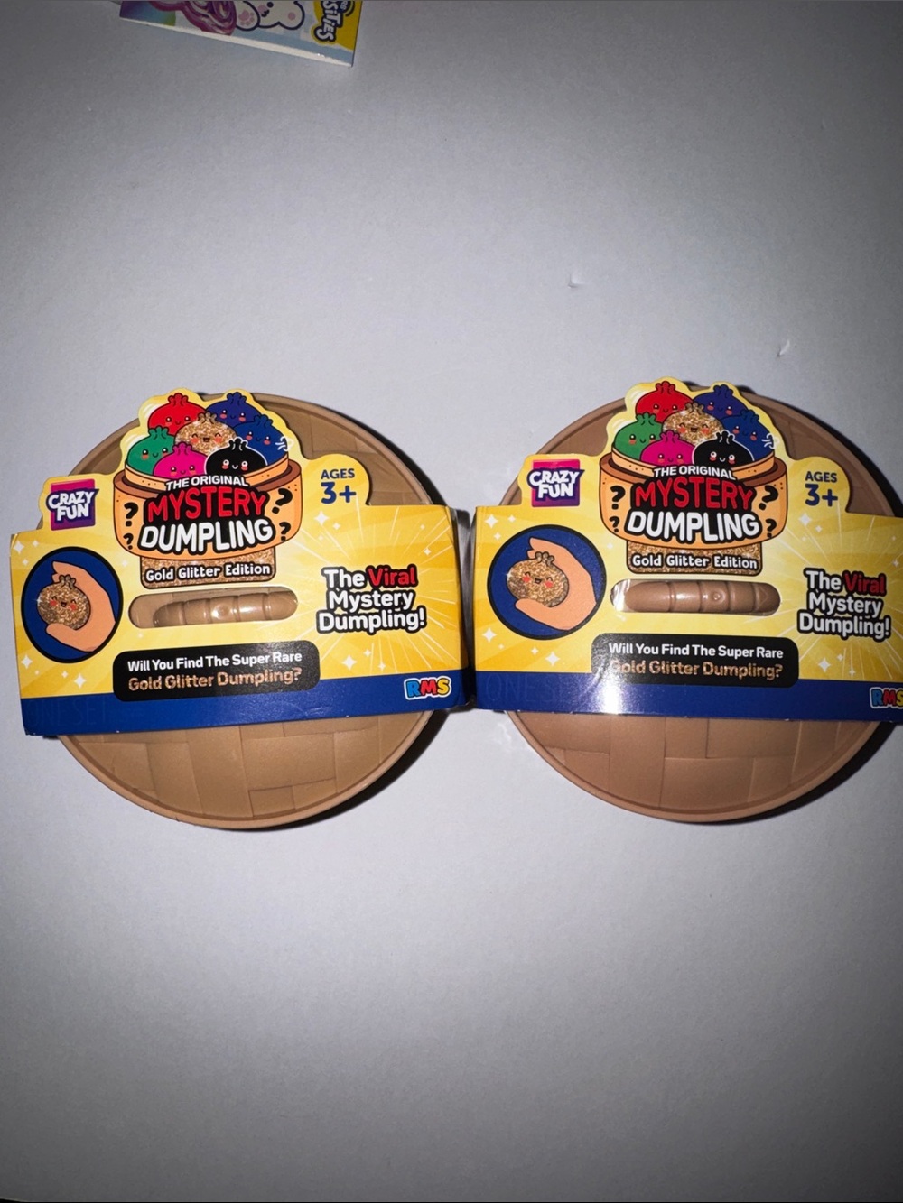 RMS VIRAL GOLD GLITTER  Mystery Dumpling Gold Glitter Edition 2 pack